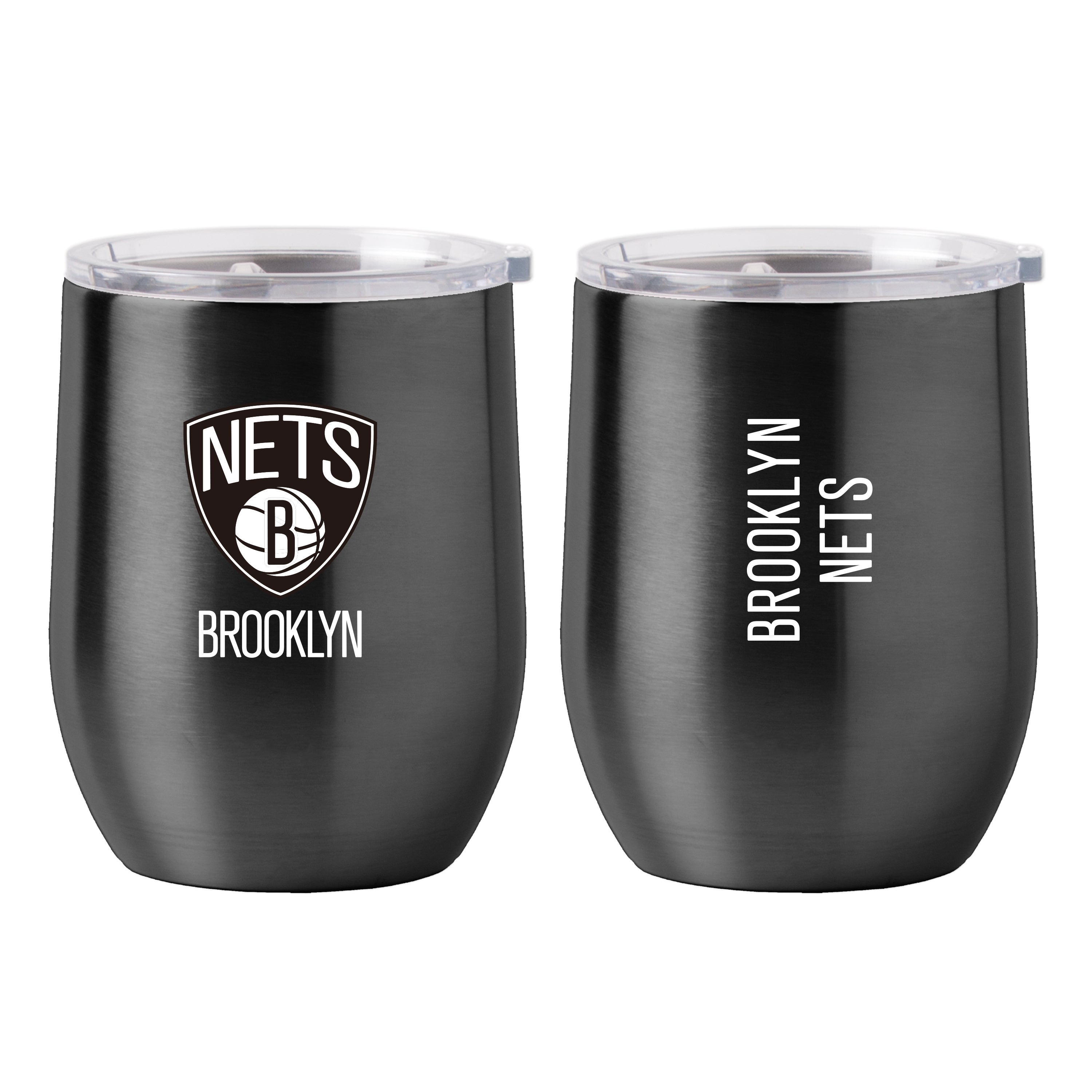 Brooklyn Nets 16oz Gameday Stainless Curved Beverage