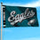 WinCraft Philadelphia Eagles Script Logo Premium Flag - Sports Collectibles, Sports Memorabilia, Sports Fan Shop, Sports Gifts