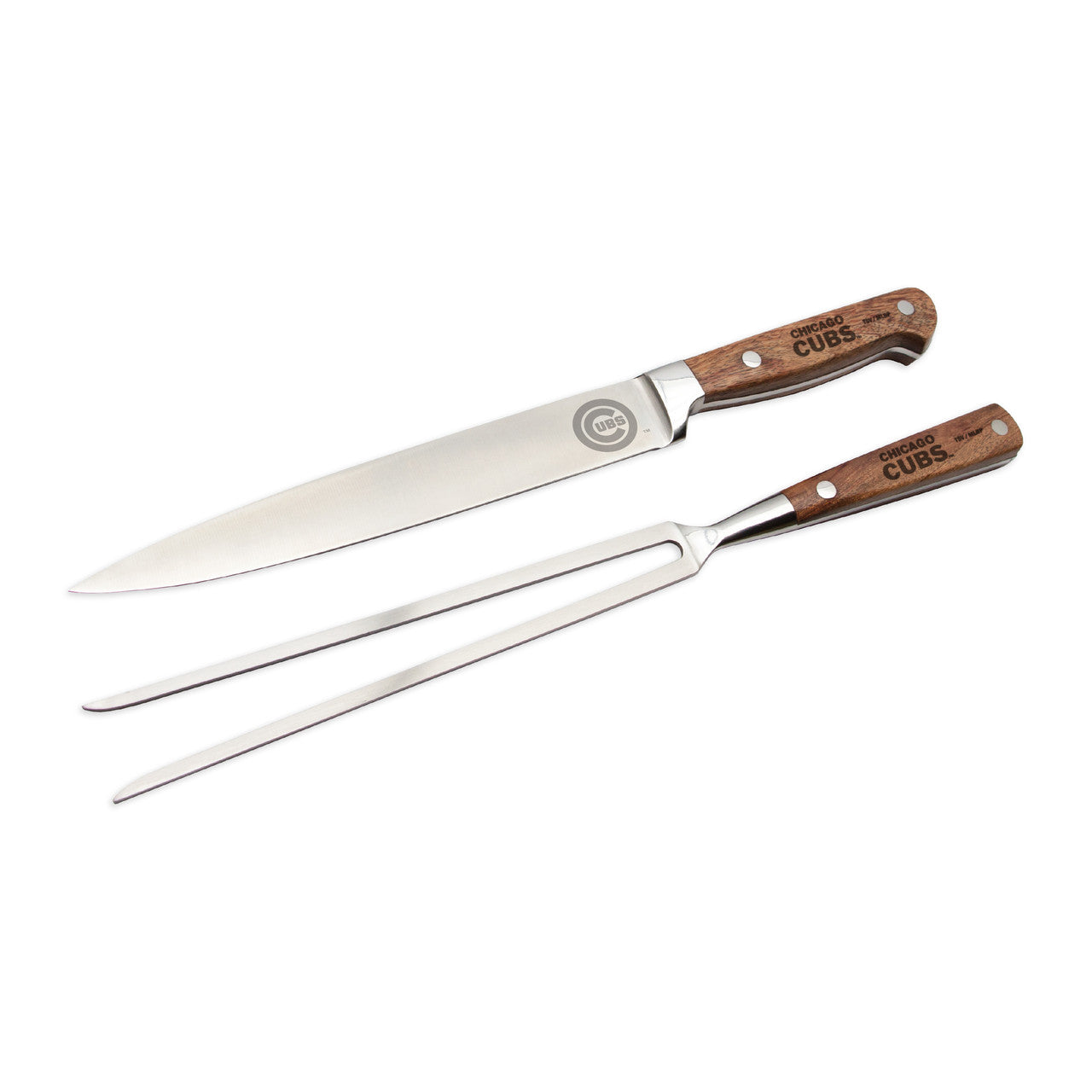 Chicago Cubs Carving Set 2 Piece - Special Order - Sports Collectibles, Sports Memorabilia, Sports Fan Shop, Sports Gifts