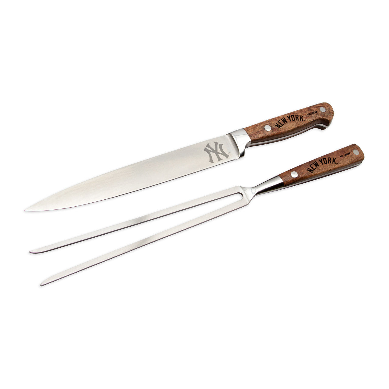 New York Yankees Carving Set 2 Piece - Special Order - Sports Collectibles, Sports Memorabilia, Sports Fan Shop, Sports Gifts