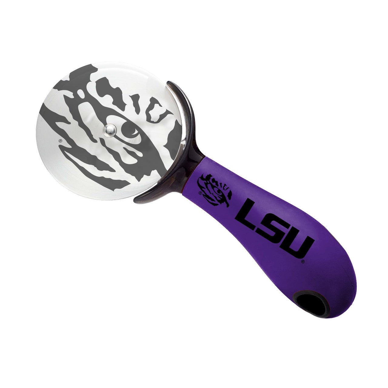 LSU Tigers Pizza Cutter - Sports Collectibles, Sports Memorabilia, Sports Fan Shop, Sports Gifts