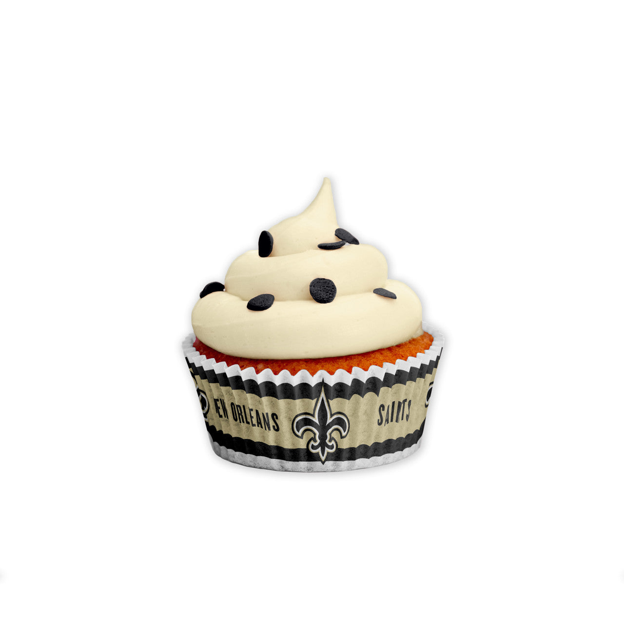 New Orleans Saints Baking Cups Large 50 Pack - Sports Collectibles, Sports Memorabilia, Sports Fan Shop, Sports Gifts