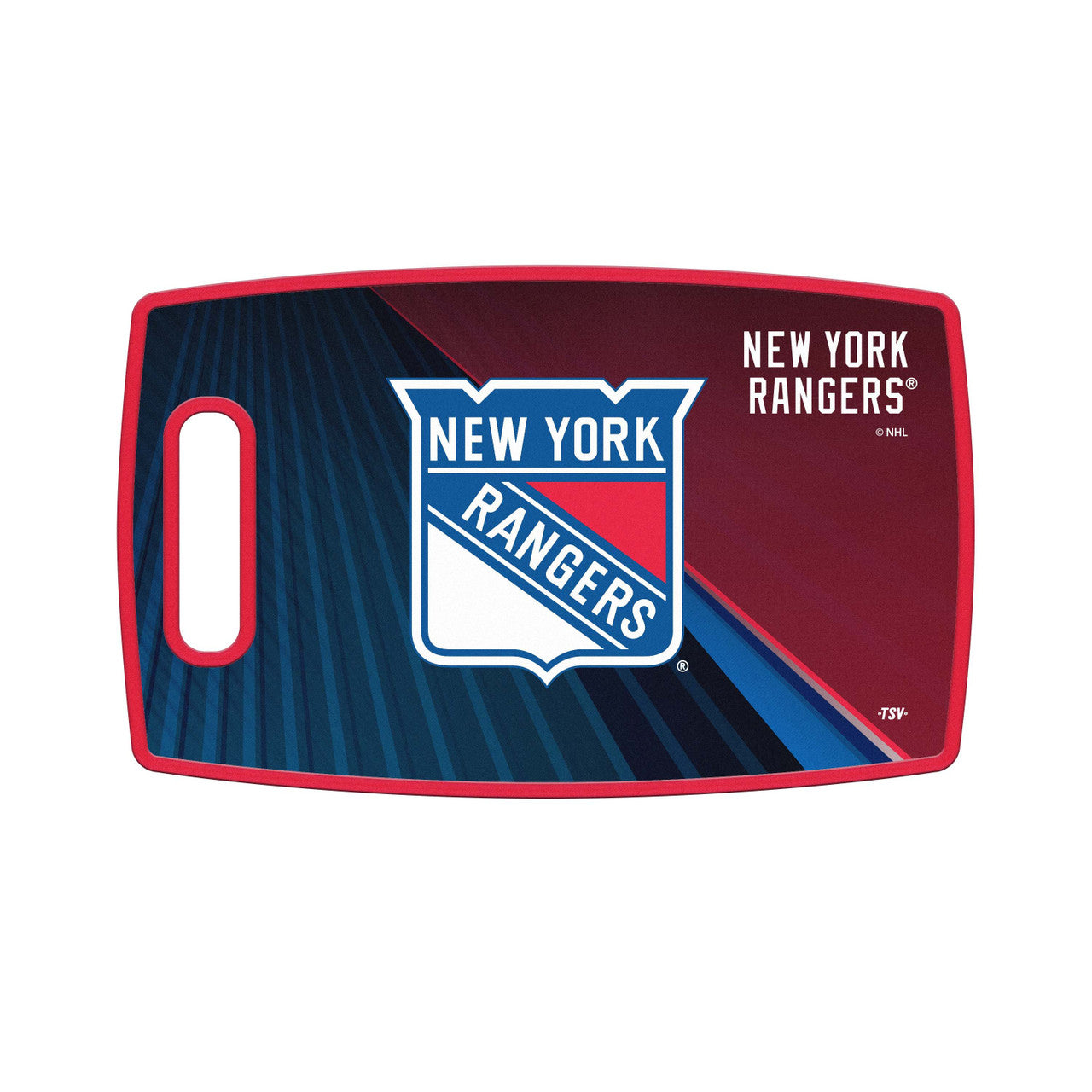 New York Rangers Cutting Board Large - Sports Collectibles, Sports Memorabilia, Sports Fan Shop, Sports Gifts