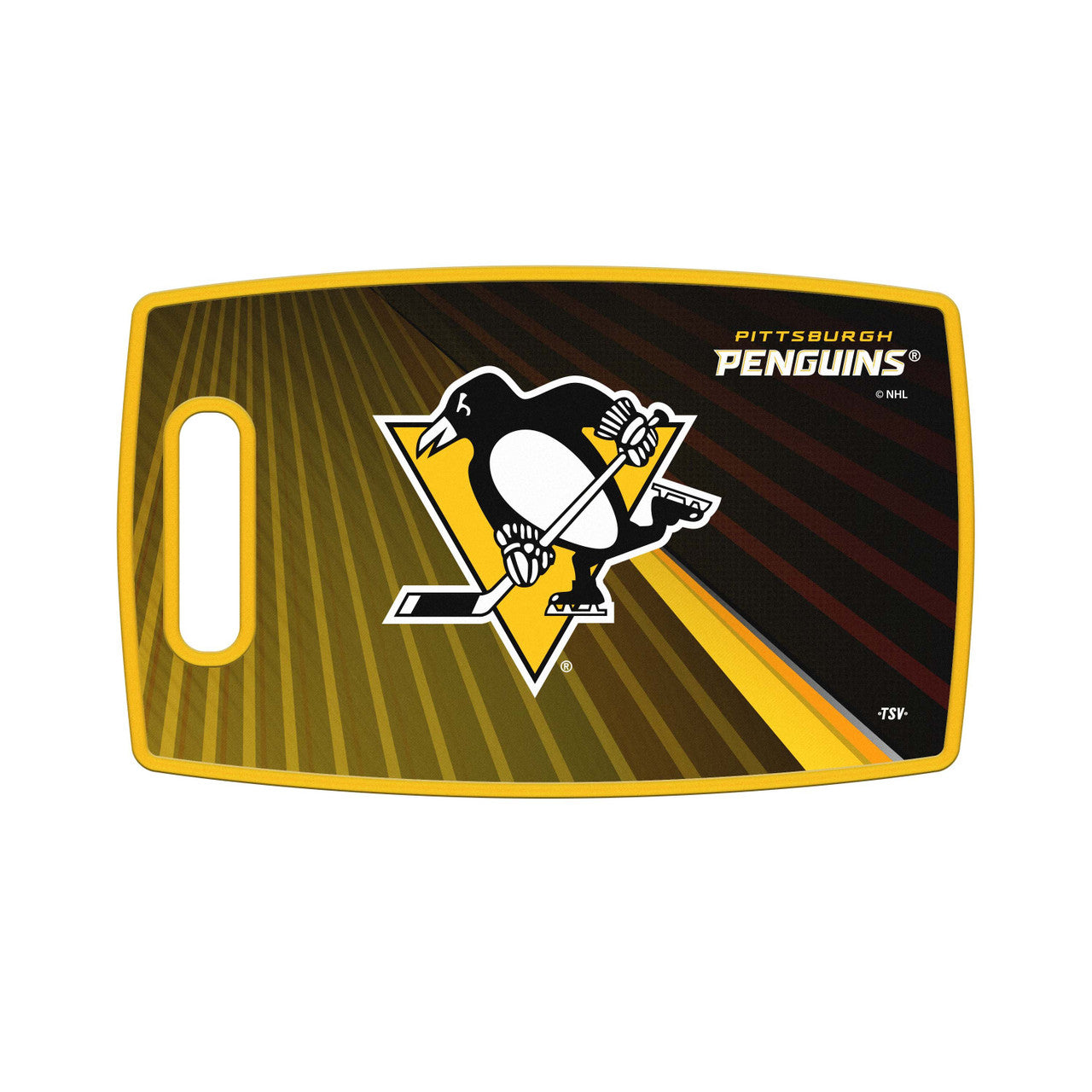 Pittsburgh Penguins Cutting Board Large - Sports Collectibles, Sports Memorabilia, Sports Fan Shop, Sports Gifts