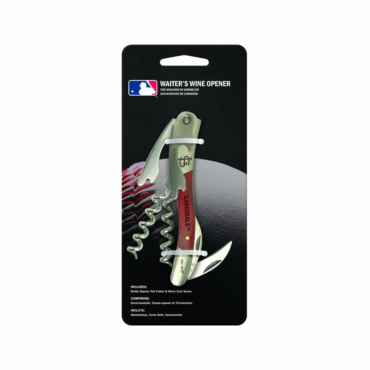 St. Louis Cardinals Wine Bottle Opener - Sports Collectibles, Sports Memorabilia, Sports Fan Shop, Sports Gifts