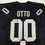 Autographed/Signed Jim Otto HOF 80 Oakland Black Football Jersey JSA COA