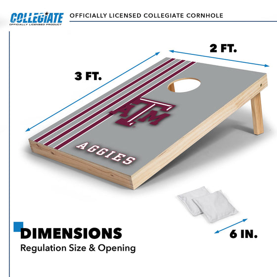 Texas A&M Aggies Version 5 Cornhole Set with Bags - Custom Cornhole, LLC