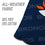 YouTheFan NFL Denver Broncos Cornhole Bags - 4PK - Blue - Sports Collectibles, Sports Memorabilia, Sports Fan Shop, Sports Gifts