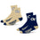 For Bare Feet NCAA Georgia Tech Yellow Jackets Quarter Sock Two Pack Team Colors Large - Sports Gifts, Sports Memorabilia, Sports Collectibles, Fan Shop