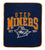 NCAA Texas at El Paso, The University of Vintage Arch Block Ultra Soft Blanket - Sports Gifts, Sports Memorabilia, Sports Collectibles, Fan Shop