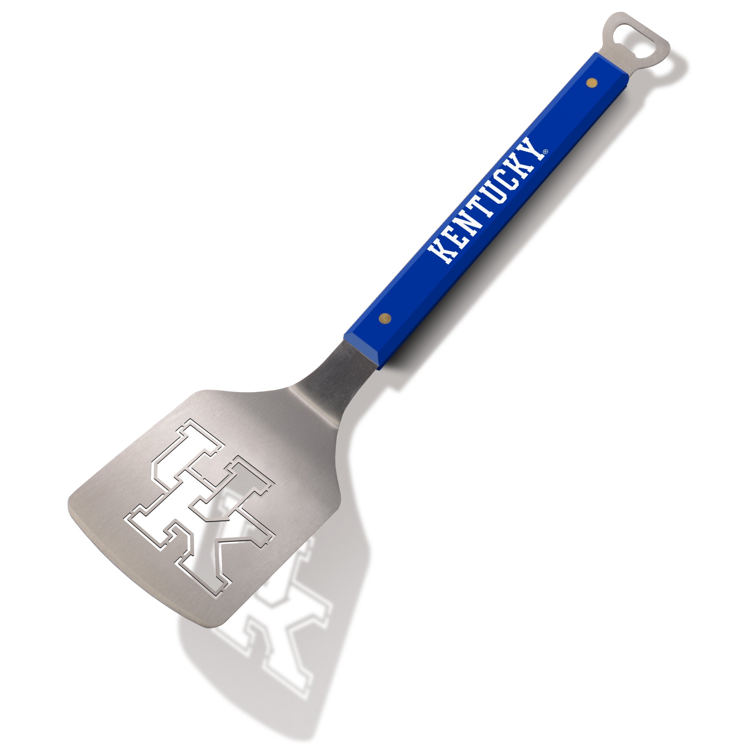 YouTheFan NCAA 18.5” Stainless Steel Team Spirit Series Sportula (Spatula) with Bottle Opener, Kentucky Wildcats - Sports Collectibles, Sports Memorabilia, Sports Fan Shop, Sports Gifts