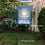 College Flags & Banners Co. University of North Carolina Crest Logo Garden Flag and Flag Stand Pole Holder Set - Sports Collectibles, Sports Memorabilia, Sports Fan Shop, Sports Gifts