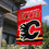 WinCraft Calgary Flames Double Sided Banner House Flag - Sports Collectibles, Sports Memorabilia, Sports Fan Shop, Sports Gifts