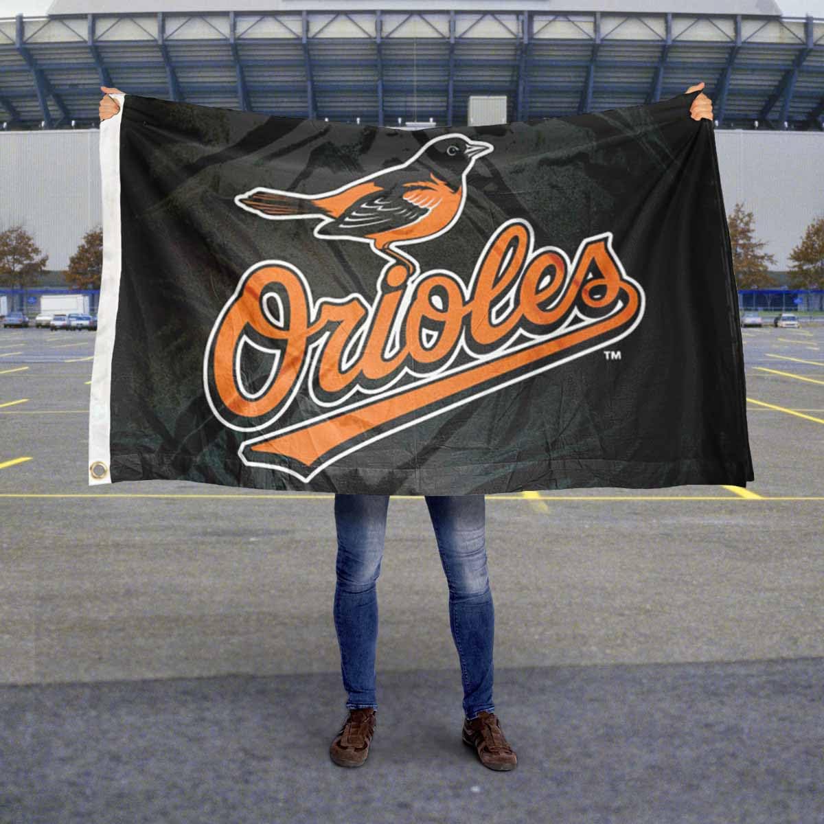 WinCraft Baltimore Orioles Flag 3x5 O's Banner - Sports Collectibles, Sports Memorabilia, Sports Fan Shop, Sports Gifts