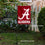 College Flags & Banners Co. Alabama Crimson Tide Script A Garden Flag with Stand Holder - Sports Collectibles, Sports Memorabilia, Sports Fan Shop, Sports Gifts