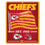WinCraft Kansas City Chiefs Americana Banner Flag Sign - Sports Collectibles, Sports Memorabilia, Sports Fan Shop, Sports Gifts