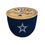 NFL Dallas Cowboys Script Circle Logo Ceramic Candle - Sports Gifts, Sports Memorabilia, Sports Collectibles, Fan Shop