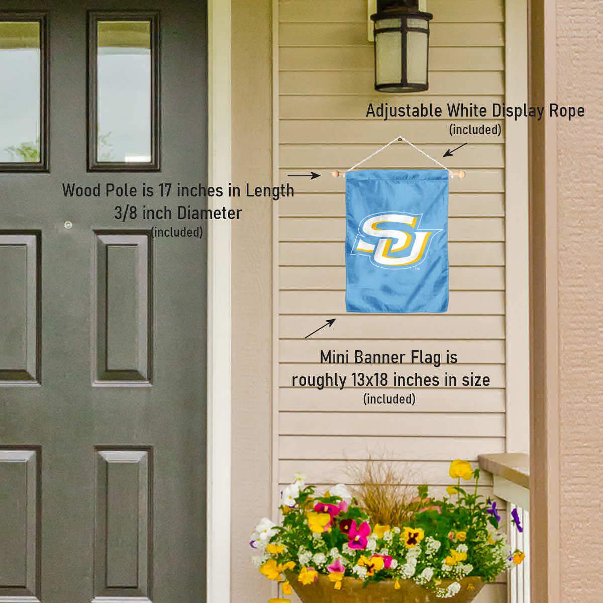 Southern Jaguars Banner for Windows Doors and Walls - Sports Collectibles, Sports Memorabilia, Sports Fan Shop, Sports Gifts