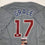 Autographed/Signed Mark Grace Chicago Grey Baseball Jersey JSA COA
