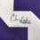 Framed Autographed/Signed Chris Doleman HOF 12 35x39 Minnesota Purple Football Jersey JSA COA