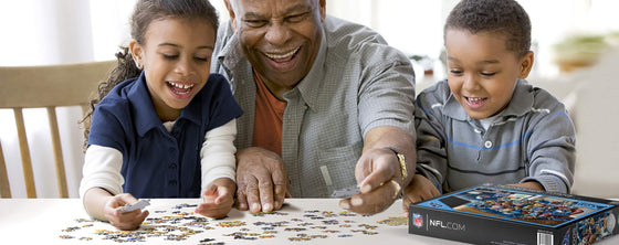 YouTheFan NFL Tennessee Titans Purebred Fans 500pc Puzzle - A Real Nailbiter - Sports Collectibles, Sports Memorabilia, Sports Fan Shop, Sports Gifts