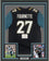 Framed Autographed/Signed Leonard Fournette 35x39 Jacksonville Black Football Jersey Fanatics COA
