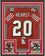 Framed Autographed/Signed Garrison Hearst 35x39 San Francisco Red Football Jersey JSA COA
