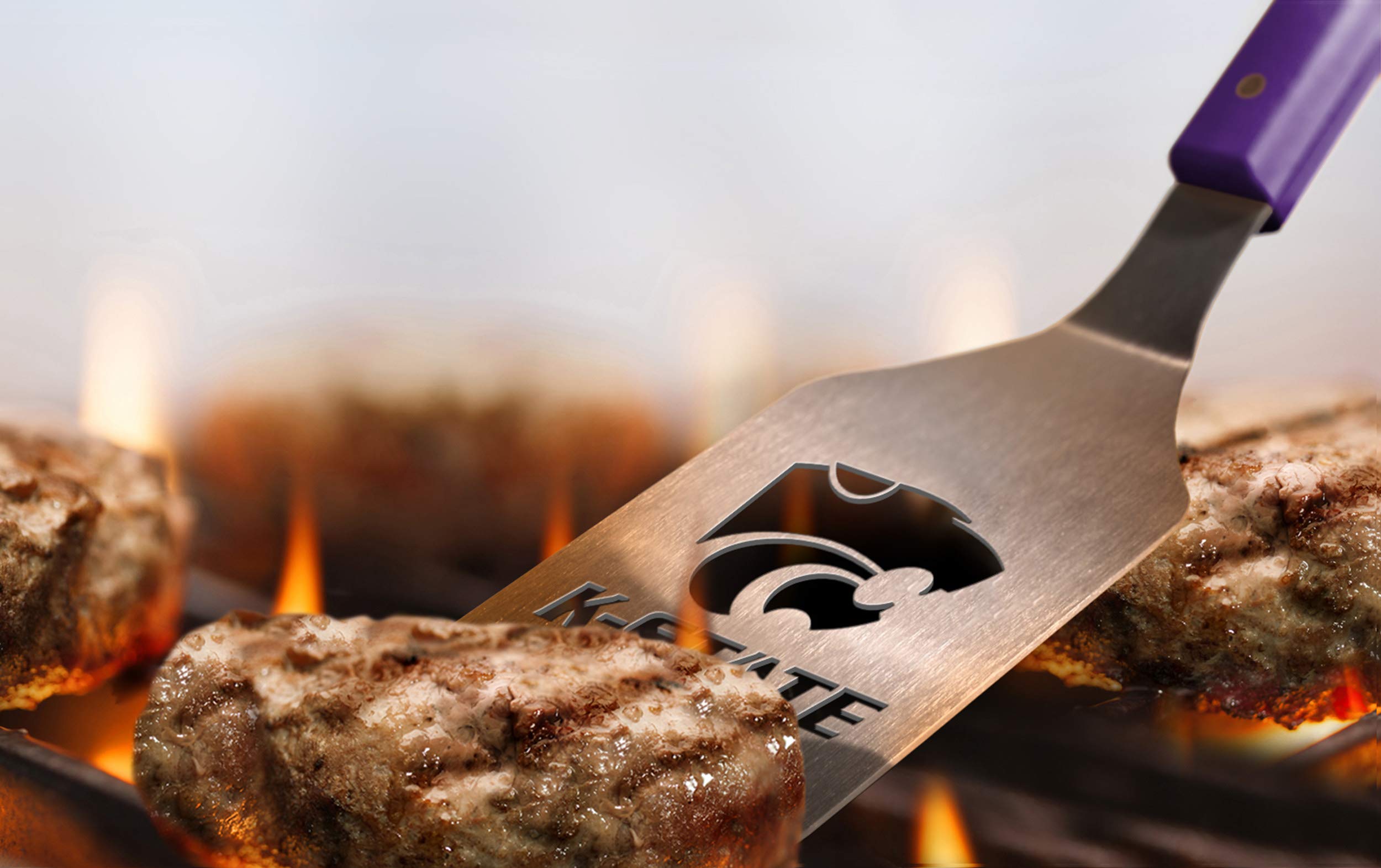NCAA Kansas State Wildcats Spirit Series Sportula Stainless Steel Grilling Spatula - Sports Collectibles, Sports Memorabilia, Sports Fan Shop, Sports Gifts