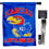College Flags & Banners Co. Kansas KU Jayhawks Logo House Flag with Flag Pole Set - Sports Collectibles, Sports Memorabilia, Sports Fan Shop, Sports Gifts