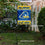 College Flags & Banners Co. Delaware Blue Hens Garden Flag and USA Flag Stand Pole Holder Set - Sports Collectibles, Sports Memorabilia, Sports Fan Shop, Sports Gifts