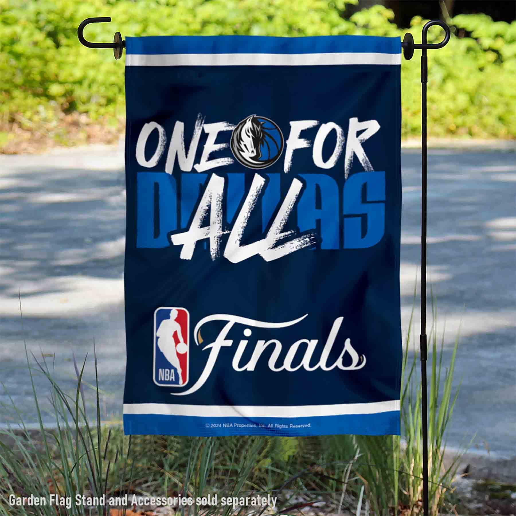 WinCraft Dallas Mavericks 2024 Finals Bound Conference Champions Garden Flag Banner - Sports Collectibles, Sports Memorabilia, Sports Fan Shop, Sports Gifts