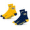 For Bare Feet NHL Nashville Predators Quarter Sock Two Pack Team Colors Large - Sports Gifts, Sports Memorabilia, Sports Collectibles, Fan Shop
