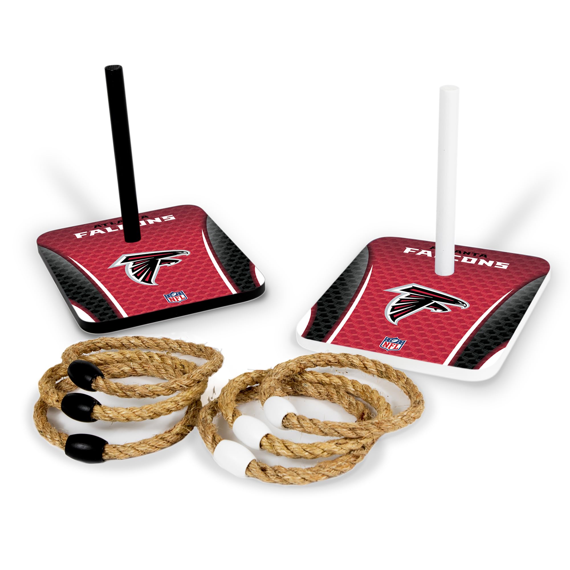 Wild Sports NFL Quoits Set with Direct Print HD Team Graphics – Tailgate Ring Toss Game – Great Gift for Any Football Fan! Ring Toss Family Outdoor Games for The Beach, BBQ, or Tailgate Party - Sports Collectibles, Sports Memorabilia, Sports Fan Shop, Sports Gifts