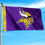 WinCraft Minnesota Vikings Printed Header 3x5 Foot Banner Flag - Sports Collectibles, Sports Memorabilia, Sports Fan Shop, Sports Gifts