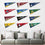 Colonial Athletic Association College Pennant Set - Sports Collectibles, Sports Memorabilia, Sports Fan Shop, Sports Gifts