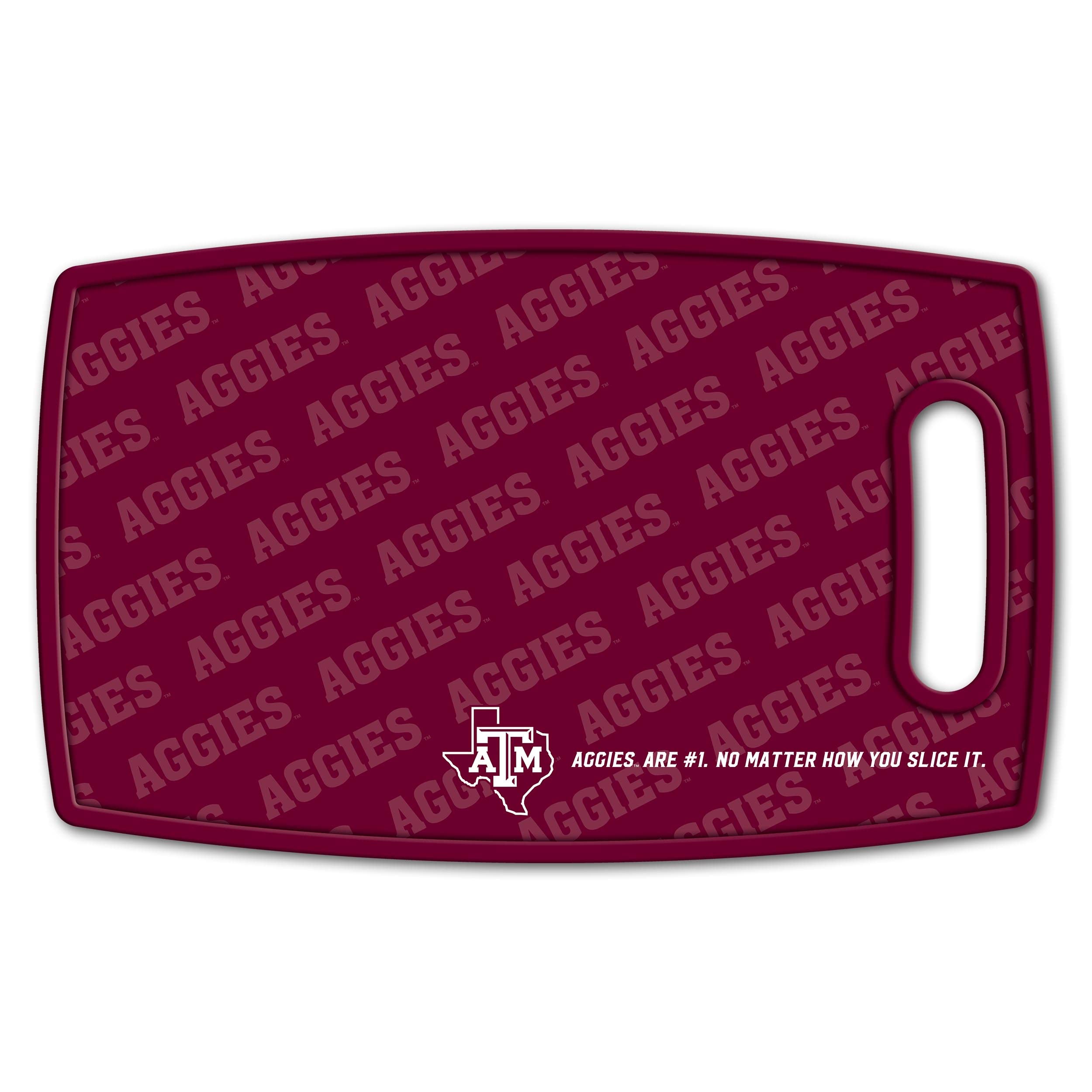 YouTheFan NCAA Texas A&M Aggies Logo Series Cutting Board - Sports Collectibles, Sports Memorabilia, Sports Fan Shop, Sports Gifts