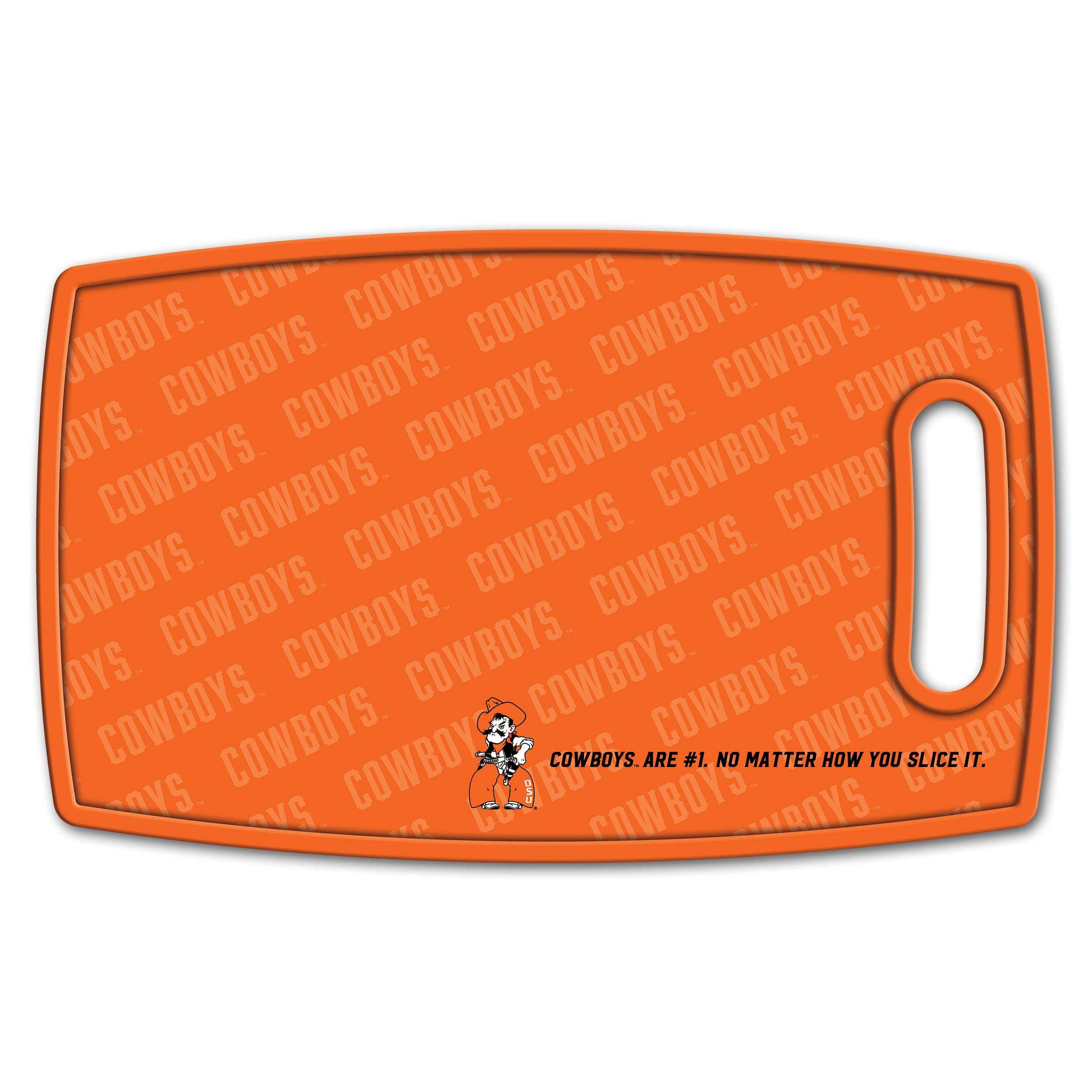 YouTheFan NCAA Oklahoma State Cowboys Logo Series Cutting Board - Sports Collectibles, Sports Memorabilia, Sports Fan Shop, Sports Gifts