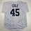 Autographed/Signed Gerrit Cole New York Pinstripe Baseball Jersey Beckett BAS COA