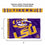 College Flags & Banners Co. Louisiana State LSU Tigers Bold Logo Premium Flag - Sports Collectibles, Sports Memorabilia, Sports Fan Shop, Sports Gifts