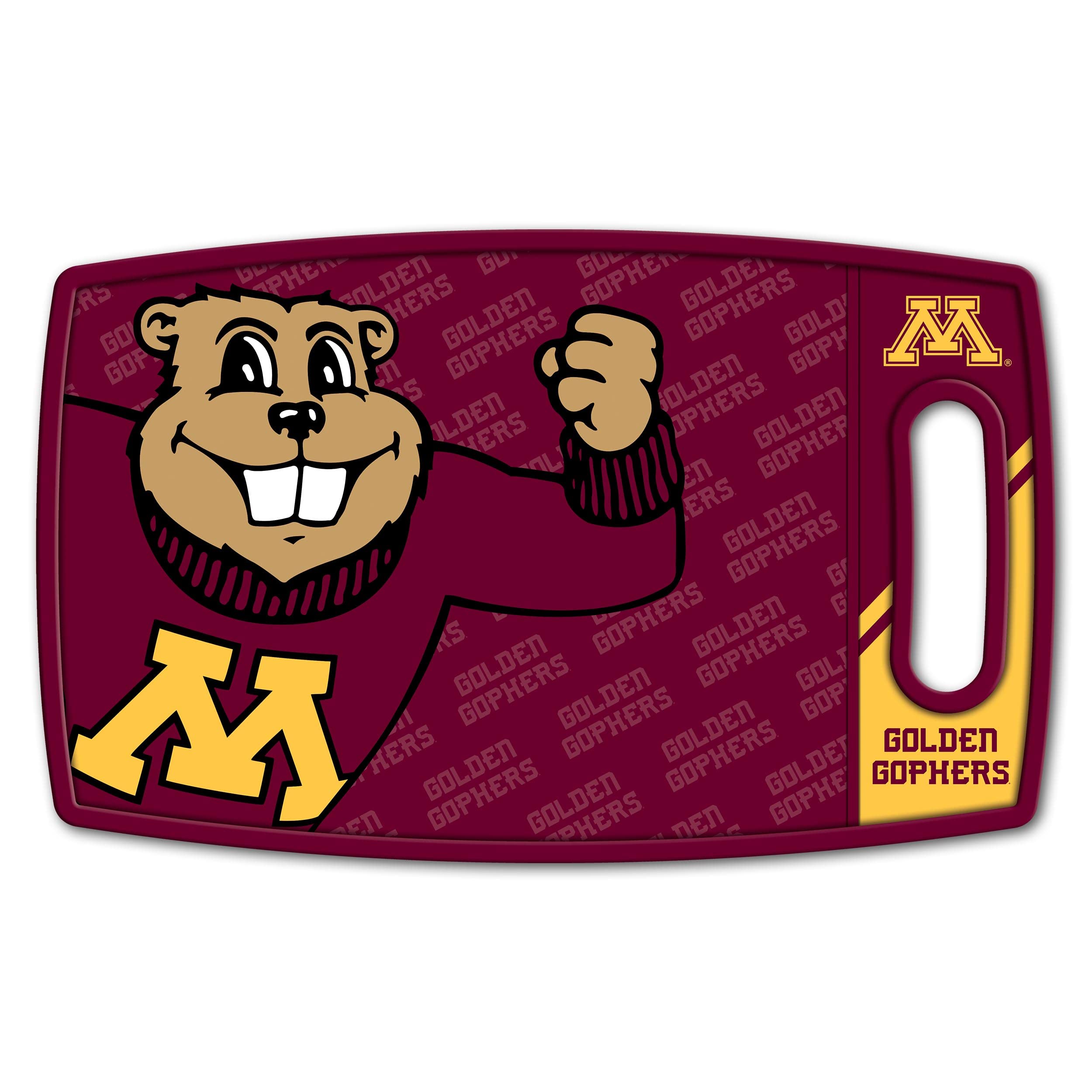 YouTheFan NCAA Minnesota Golden Gophers Logo Series Cutting Board - Sports Collectibles, Sports Memorabilia, Sports Fan Shop, Sports Gifts