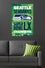 NFL Seattle Seahawks - Super Bowl LX Team Logo Wall Poster, 34L" x 22.4W", Premium Unframed Version - Sports Gifts, Sports Memorabilia, Sports Collectibles, Fan Shop