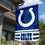 WinCraft Indianapolis Colts Two Sided House Flag - Sports Collectibles, Sports Memorabilia, Sports Fan Shop, Sports Gifts
