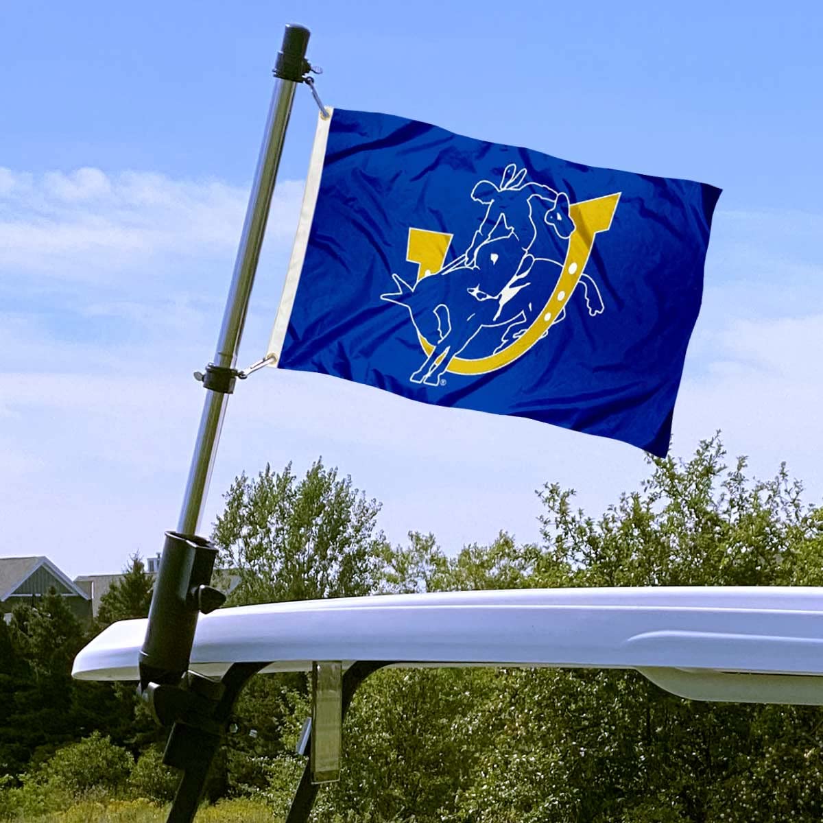 College Flags & Banners Co. Southern Arkansas Muleriders Boat and Nautical Flag - Sports Collectibles, Sports Memorabilia, Sports Fan Shop, Sports Gifts