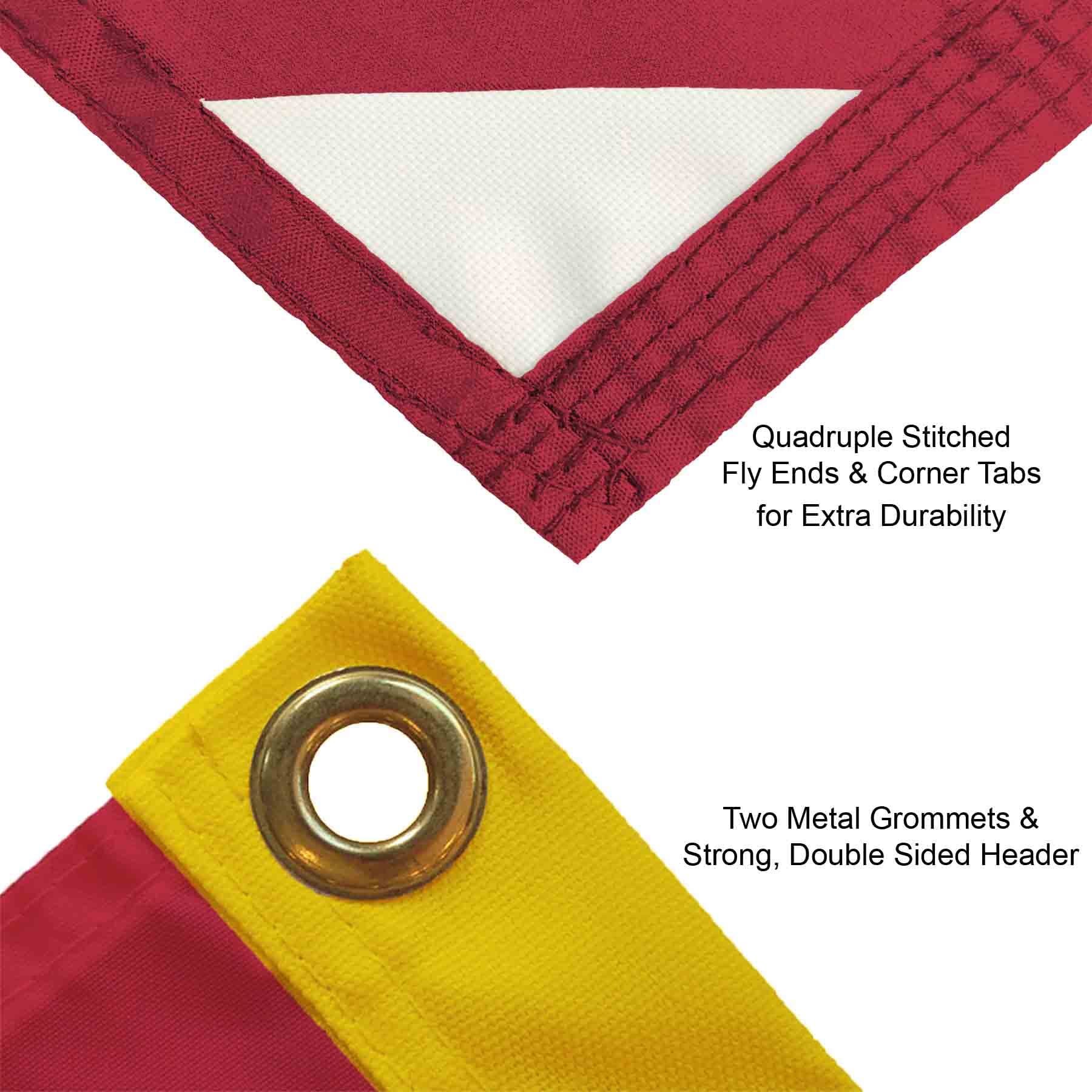 College Flags & Banners Co. USC Trojans Printed Header 3x5 Foot Banner Flag - Sports Collectibles, Sports Memorabilia, Sports Fan Shop, Sports Gifts