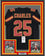 Framed Autographed/Signed Jamaal Charles 35x39 Kansas City Black Football Jersey JSA COA