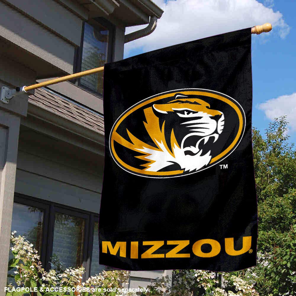 Missouri Tigers House Flag Banner - Sports Collectibles, Sports Memorabilia, Sports Fan Shop, Sports Gifts
