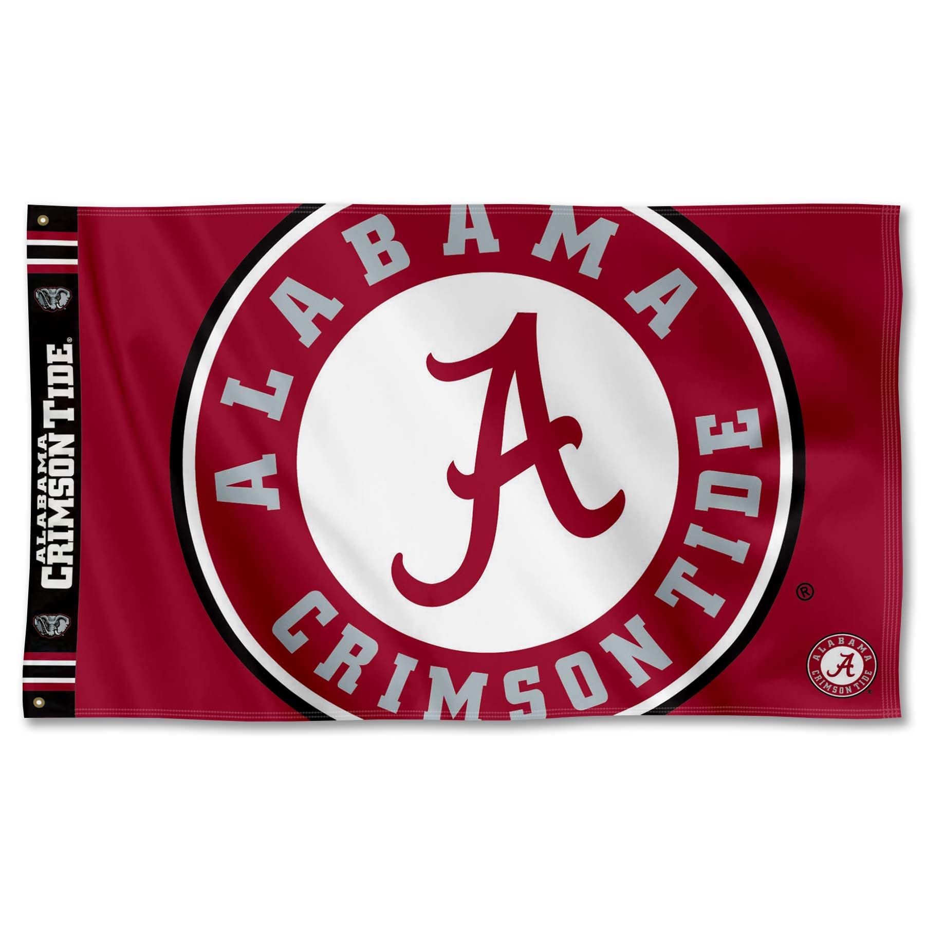 College Flags & Banners Co. Alabama Crimson Tide Bold Logo Premium Flag - Sports Collectibles, Sports Memorabilia, Sports Fan Shop, Sports Gifts