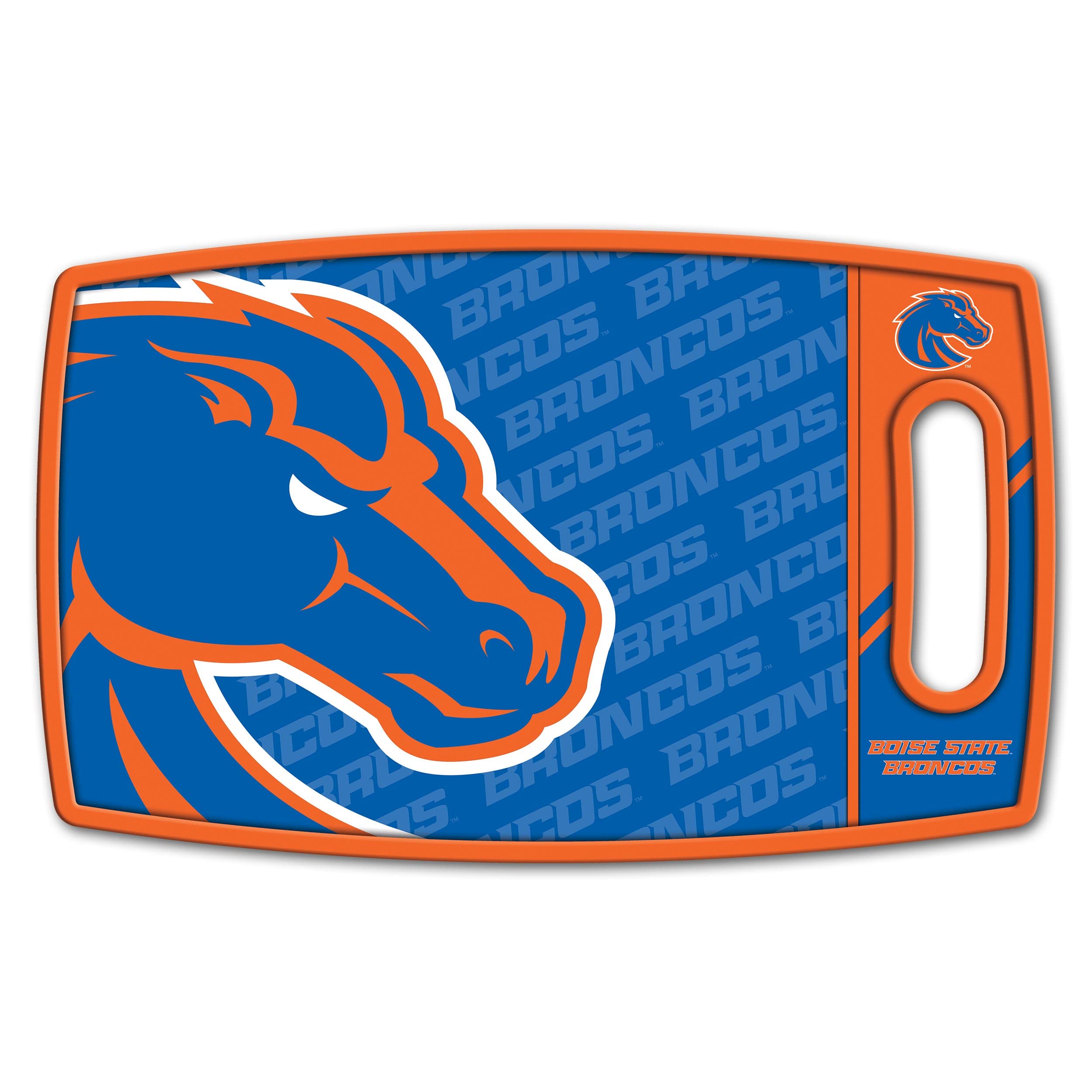 YouTheFan NCAA Boise State Broncos Logo Series Cutting Board - Sports Collectibles, Sports Memorabilia, Sports Fan Shop, Sports Gifts