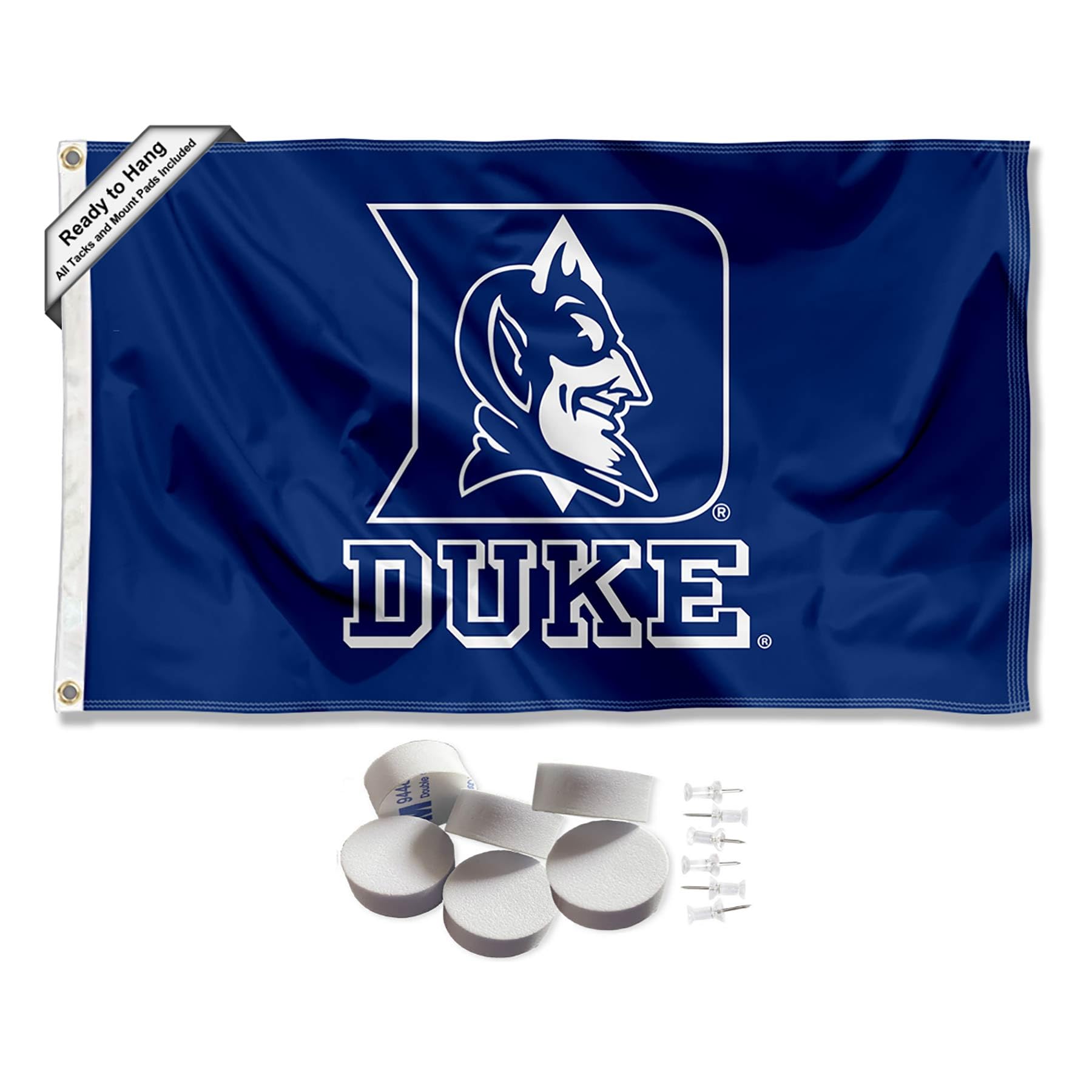 Duke Blue Devils Banner and Tapestry Wall Tack Pads - Sports Collectibles, Sports Memorabilia, Sports Fan Shop, Sports Gifts