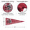 Indiana Hoosiers 2025 National Champions Pennant Banner Flag - Sports Gifts, Sports Memorabilia, Sports Collectibles, Fan Shop